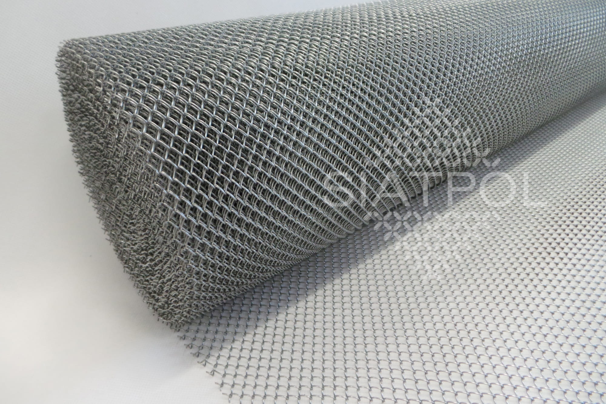 Siatka hodowlana ślimakowa ocynkowana fi 1,0 mm oczko 10x10 mm H - 1000